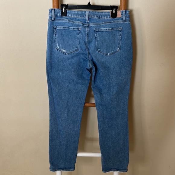 Paige size 31 Brigitte medium washed, distressed, denim, jeans, designer - Picture 3 of 4